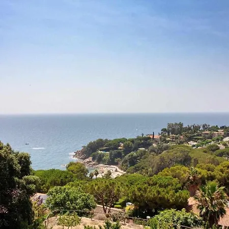 Magnifica Con Vista Del Mar Mediterraneo Villa Girona